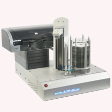 ADR Hurricane CD Robot Publisher - adr hurricane cd duplicatie print systeem inkjet thermal disk printers eigen producties dupliceren