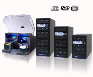 CopyBox CD duplicators - informatie bestellen betalen verzenden cd duplicatie systemen kopieer machines