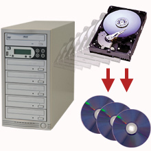 Duplicator met ingebouwde harddisk - ingebouwde harddisk cd duplicator towers opslag stabiel branden dvd images
